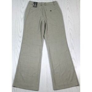 New Worthington High Rise Trouser 4 Black White Houndstooth Stretch Flat Front